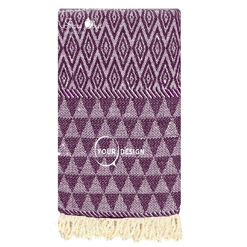 jete-fouta-xxl-jacquard-diamant-aubergine-tunisie-store-objet-publicitaire.