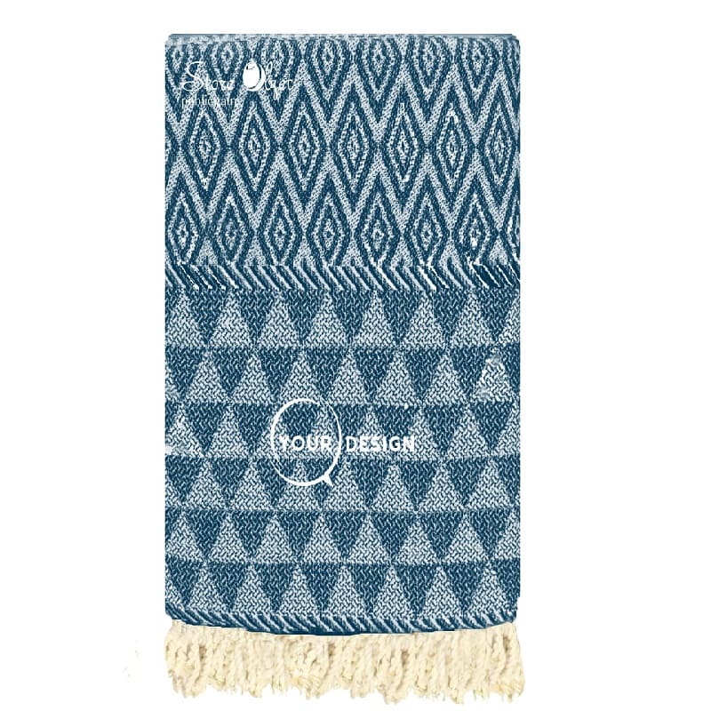 jete-fouta-xxl-jacquard-diamant-bleu-jean-tunisie-store-objet-publicitaire