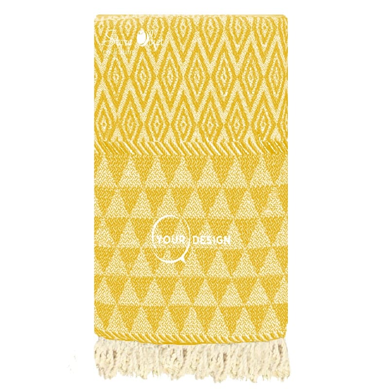 jete-fouta-xxl-jacquard-diamant-jaune-moutarde-tunisie-store-objet-publicitaire