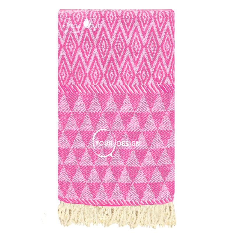 jete-fouta-xxl-jacquard-diamant-rose-fushia-tunisie-store-objet-publicitaire