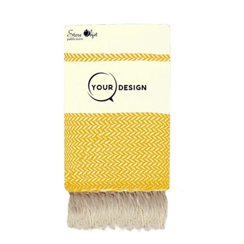 jete-fouta-xxl-jacquard-ecru-moutarde-tunisie-store-objet-publicitaire