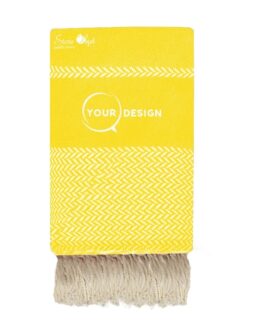 jete-fouta-xxl-jacquard-jaune-poussin-tunisie-store-objet-publicitaire