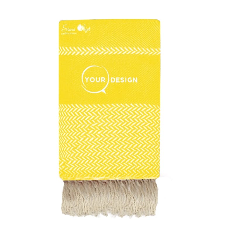 jete-fouta-xxl-jacquard-jaune-poussin-tunisie-store-objet-publicitaire