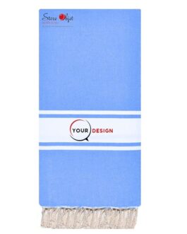 jete-fouta-xxl-plate-classique-bleu-electrique-tunisie-store-objet-publicitaire