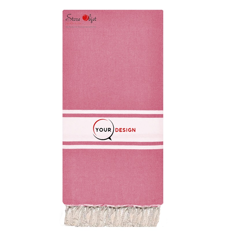 jete-fouta-xxl-plate-classique-framboise-tunisie-store-objet-publicitaire