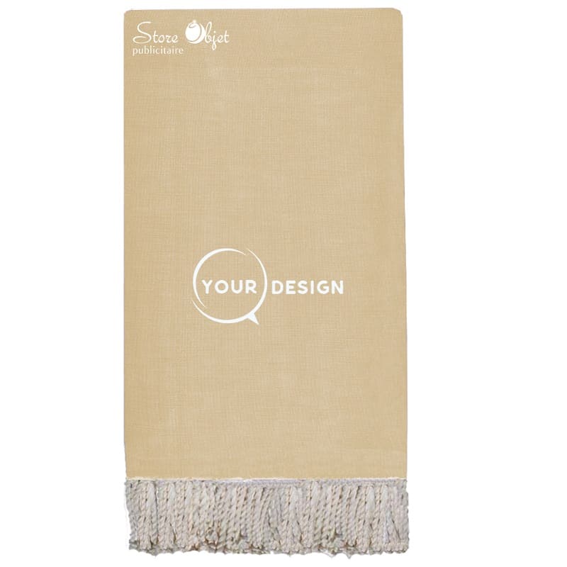 jete-fouta-xxl-plate-unie-beige-tunisie-store-objet-publicitaire