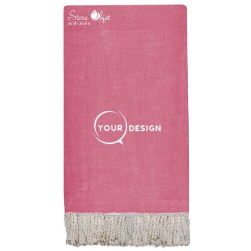 jete-fouta-xxl-plate-unie-framboise-tunisie-store-objet-publicitaire