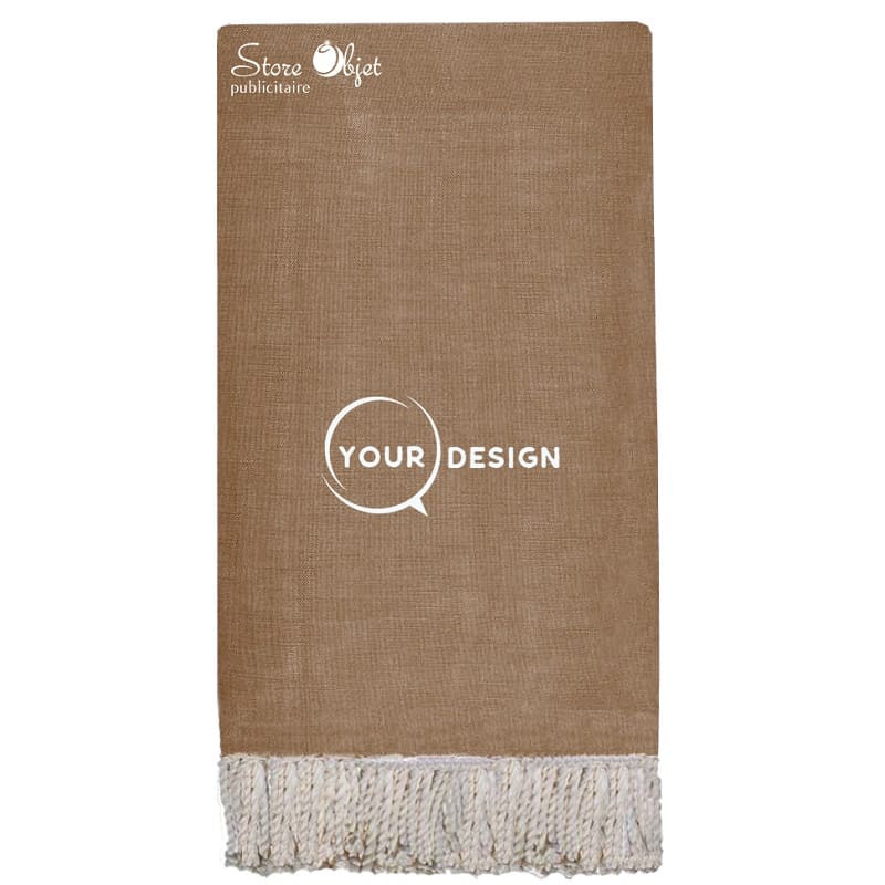 jete-fouta-xxl-plate-unie-marron-tunisie-store-objet-publicitaire