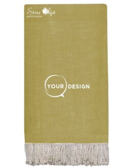 jete-fouta-xxl-plate-unie-vert-kaki-tunisie-store-objet-publicitaire