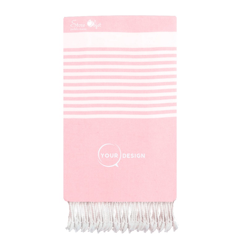 jete-fouta-xxl-rose-clair-avec-rayures-tunisie-store-objet-publicitaire