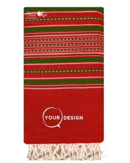 jete-grande-fouta-plate-traditionnel-rouge-vert-tunisie-store-objet-publicitaire