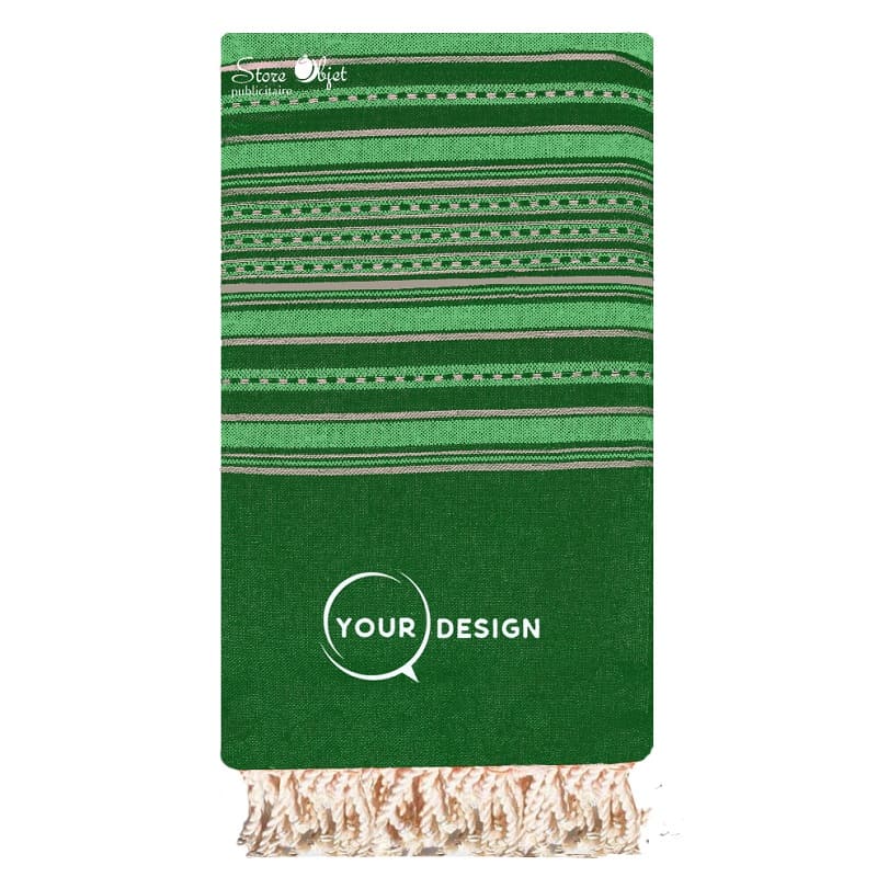 jete-grande-fouta-plate-traditionnel-vert-fonce-vert-etang-tunisie-store-objet-publicitaire