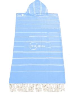 poncho-fouta-bleu-ciel-tunisie-store-objet-publicitaire