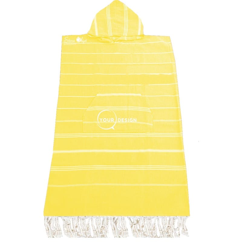 poncho-fouta-bleu-jaune-poussin-tunisie-store-objet-publicitaire