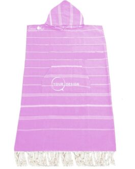 poncho-fouta-mauve-tunisie-store-objet-publicitaire