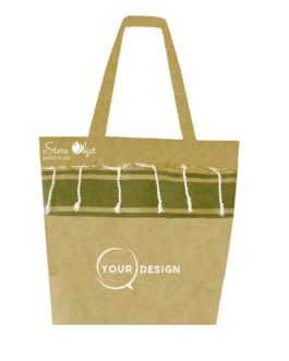 sac-de-plage-fouta-beige-vert-tunisie-store-objet-publicitaire