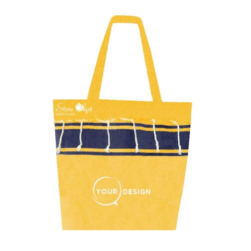 sac-de-plage-fouta-jaune-bleu-tunisie-store-objet-publicitaire