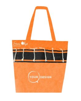 sac-de-plage-fouta-orange-noir-tunisie-store-objet-publicitaire