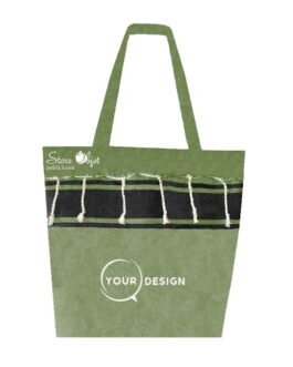 sac-de-plage-fouta-vert-olive-noir-tunisie-store-objet-publicitaire