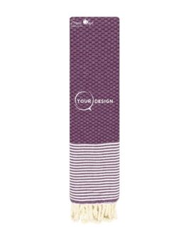 serviette-de-table-mini-fouta-nid-d-abeille-aubergine-tunisie-store-objet-publicitaire