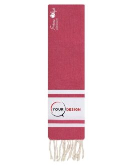 serviette-de-table-mini-fouta-plate-rouge-bordeaux-tunisie-store-objet-publicitaire