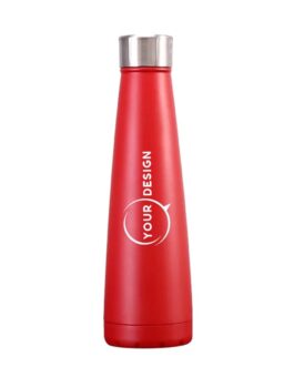 Bouteille iso personnalisable rouge