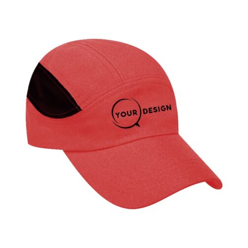 casquette-publicitaire-personnalisee-4-panneaux-rouge-noir-tunisie-store-objet-publicitaire