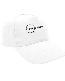 casquette-publicitaire-personnalisee-5-panneaux-blanc-tunisie-store-objet-publicitaire