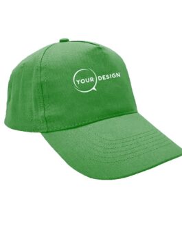 casquette-publicitaire-personnalisee-5-panneaux-vert-bouteille-tunisie-store-objet-publicitaire