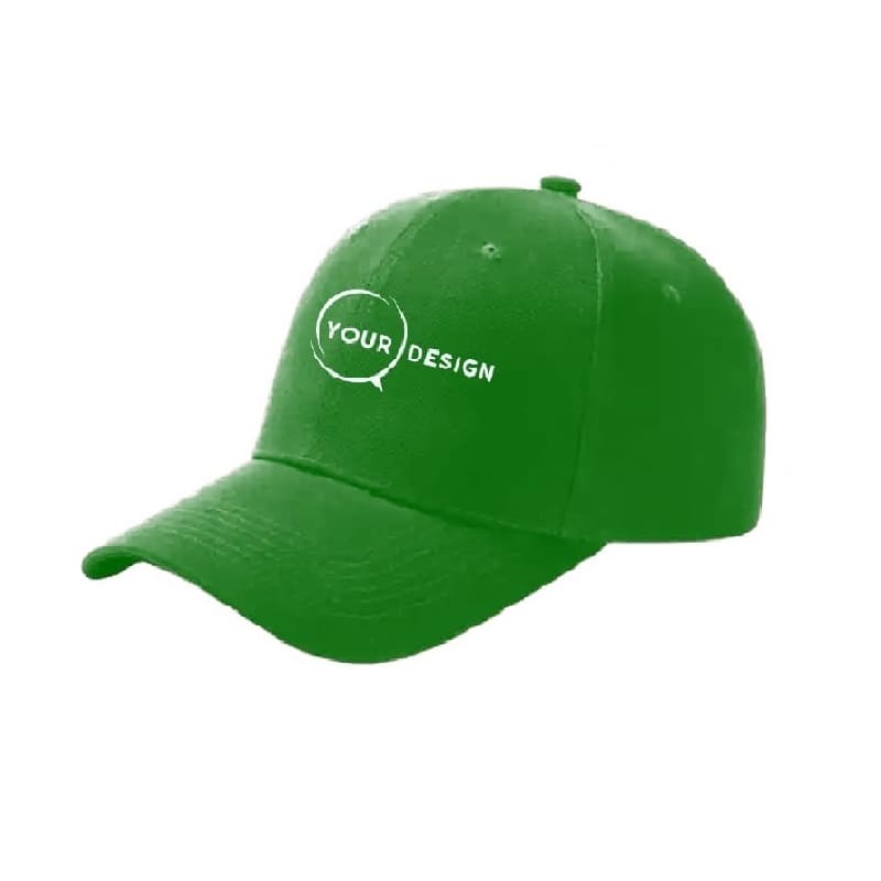 casquette-publicitaire-personnalisee-6-panneaux-vert-bouteille-tunisie-store-objet-publicitaire