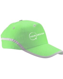 casquette-publicitaire-personnalisee-6-panneaux-vert-gris-tunisie-store-objet-publicitaire