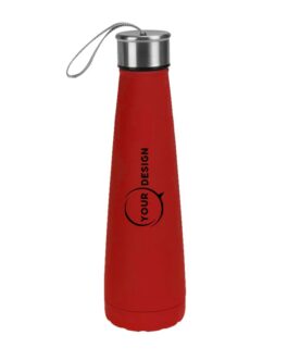 Gourde isotherme personnalisable rouge