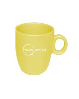 Mug céramique publicitaire jaune