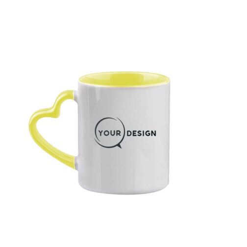 mug-ceramique-sublimable-anse-coeur-jaune-tunisie-store-objet-publicitaire