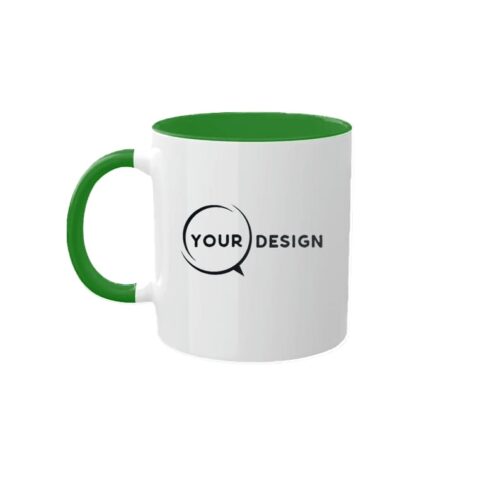 mug-ceramique-sublimable-anse-et-interieur-vert-fonce-tunisie-store-objet-publicitaire