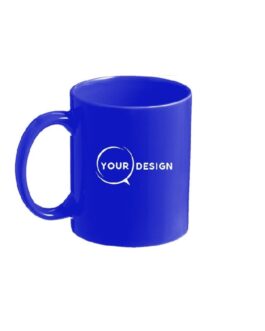 Mug céramique publicitaire sublimable bleu Tunisie