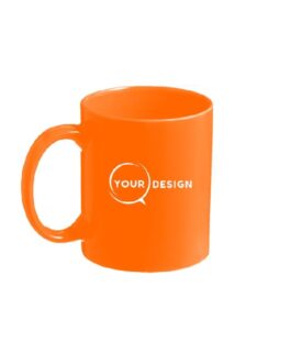 Mug céramique sublimable orange