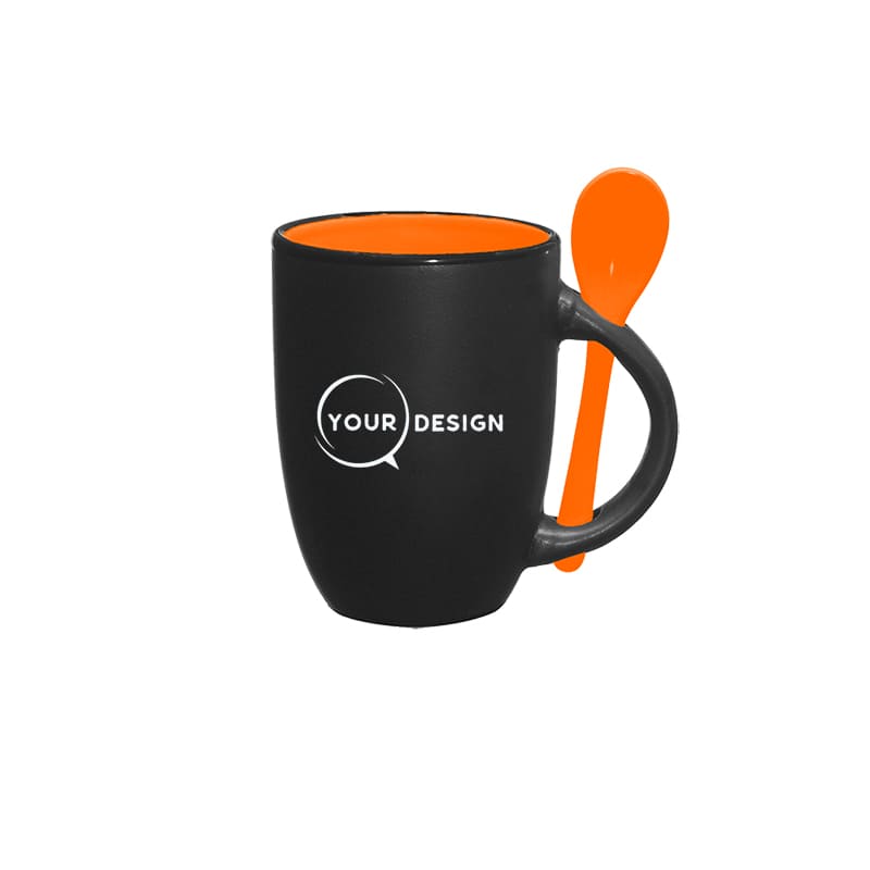 mug-noir-publicitaire-sublimable-interieur-cuillere-orange-tunisie-store-objet-publicitaire