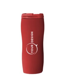 Mug isotherme personnalisé rouge