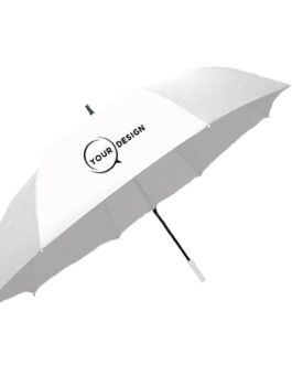 Parapluie publicitaire manche droit personnalisable