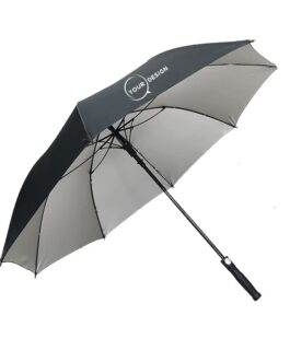 Parapluie publicitaire manche droit personnalisé