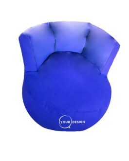 Pouf fauteuil rond