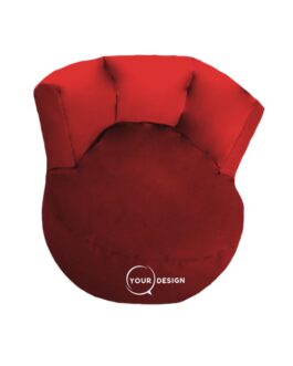 Pouf fauteuil rond