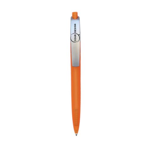 stylo-plastique-publicitaire-orange-tunisie-store-objet-publicitaire