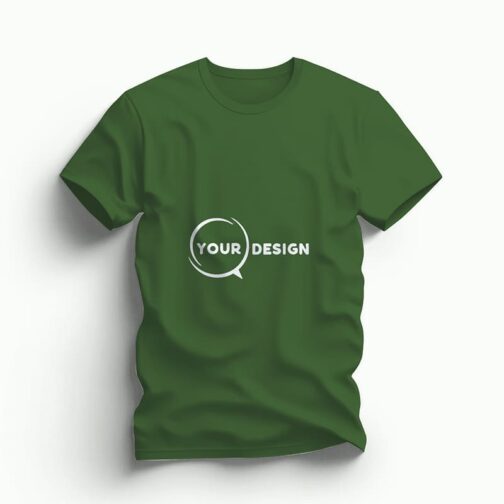 t-shirt-vert-col-rond-publicitaire-personnalise-tunisie-store-objet-publicitaire