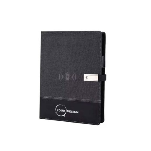 – Coffret-notebook-powerbank-charge sans fil-cle-usb-stylo-personnalise-tunisie-store-obejt