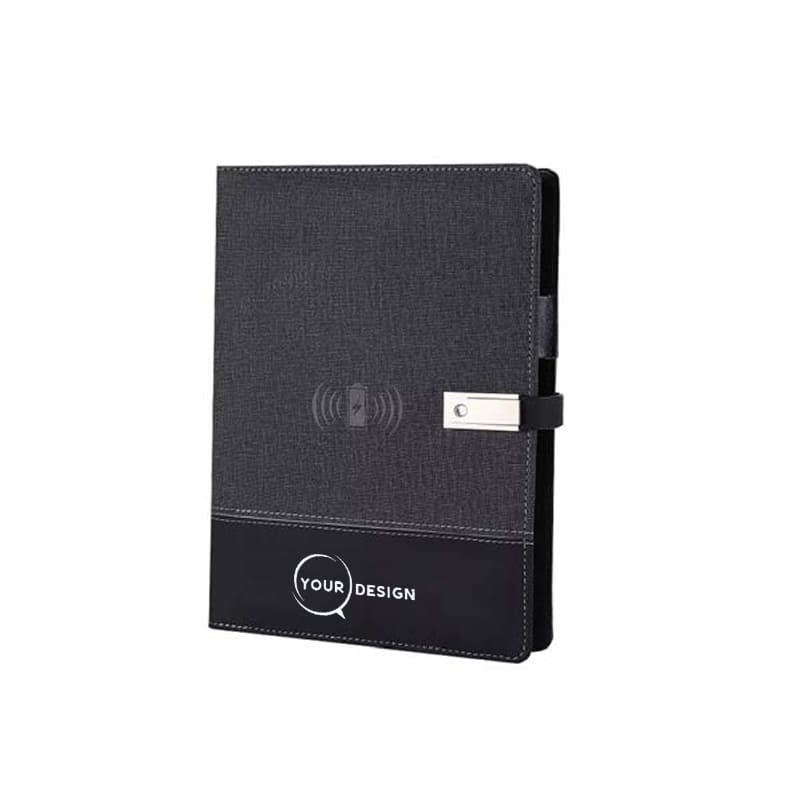 – Coffret-notebook-powerbank-charge sans fil-cle-usb-stylo-personnalise-tunisie-store-obejt