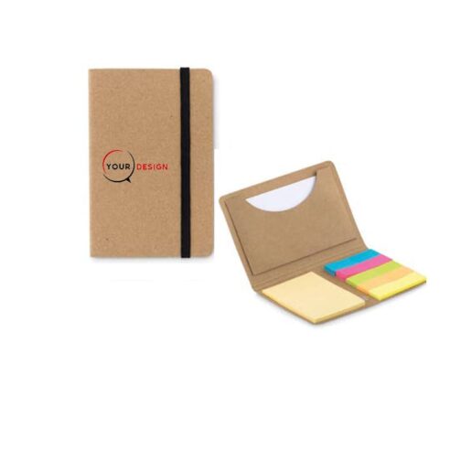 Mini notebook adhésif personnalisé