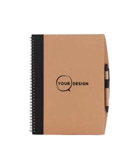 notebook-A4-papier-recycle-stylo-2-personnalise-tunisie