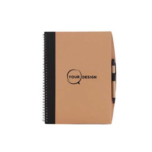 notebook-A4-papier-recycle-stylo-2-personnalise-tunisie